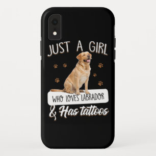 Capa Para iPhone Da Case-Mate Cachorro Apenas Uma Menina Que Ama Tatuagens Lab