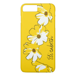 Capa Para iPhone Da Case-Mate Cadeia de margarida amarela personalizada