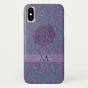 Capa Para iPhone X Caixa celta personalizada do iPhone X do nó do
