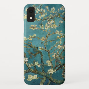 Capa Para iPhone XR Caixa da galáxia de Samsung da flor da amêndoa