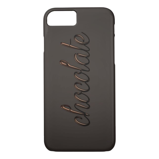 Capa Para iPhone, Case-Mate Caixa de chocolate (Verso)