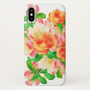 Capa Para iPhone Da Case-Mate Caixa de iPhone/iPad com Rosas de Aquarela Colorid