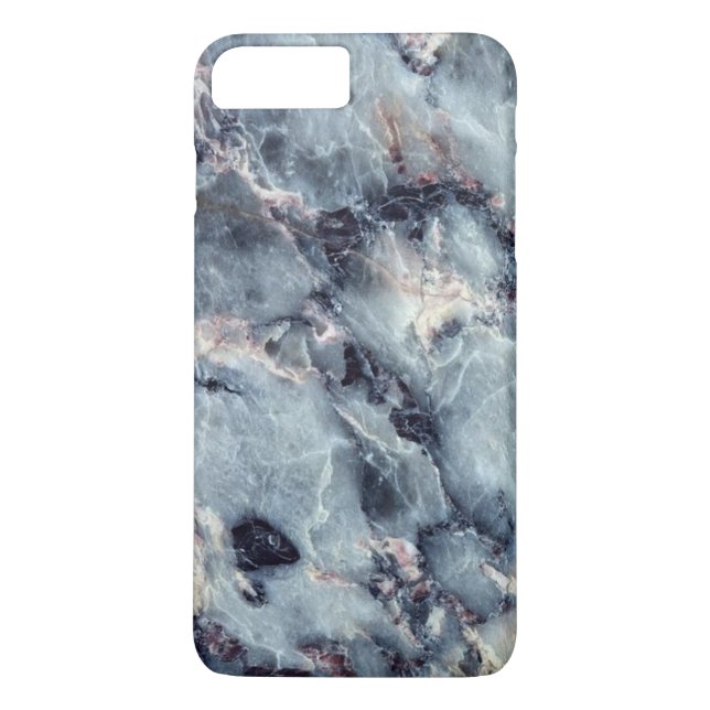 Capa Para iPhone, Case-Mate Caixa de mármore azul (Verso)