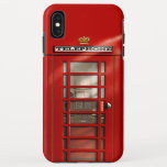 Capa Para iPhone XS Max Caixa de telefone vermelha britânica clássica<br><div class="desc">Eu dei a meu design original um casaco de pintura novo! Este ícone clássico da paisagem britânica foi bem recebido por meus clientes que recebem revisões de cinco estrelas no passado, assim que eu espero realmente que o design novo prova ser como popular. Além do que o tom vermelho mais...</div>