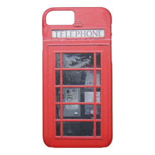 Capa iPhone 8/7 Caixa de telefone vermelha de Londres