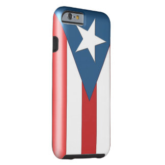 Capa Tough Para iPhone 6 Caixa porto-riquenha da bandeira para o iPhone