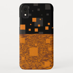 Capa Para iPhone Da Case-Mate Caixa preta de abstrato de Halloween de alerta lar