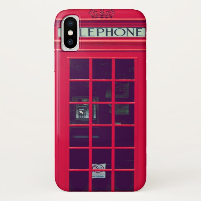 Capa Para iPhone, Case-Mate Caixa telefônica original britânica (Verso)