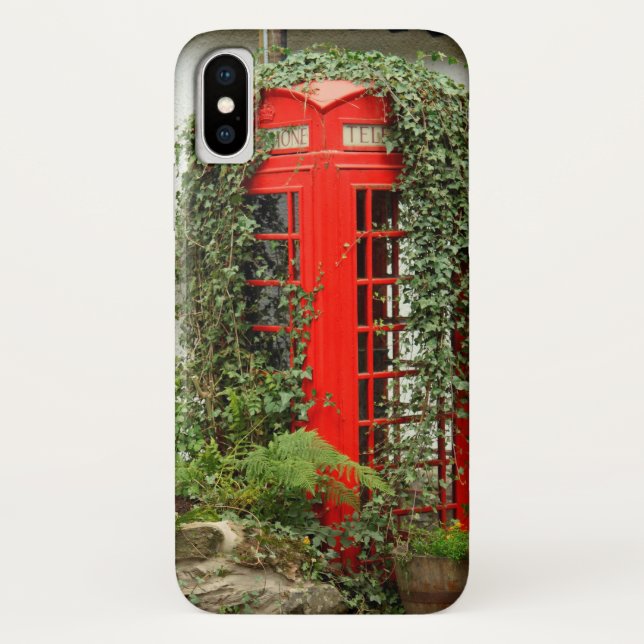 Capa Para iPhone, Case-Mate Caixa vermelha (Verso)