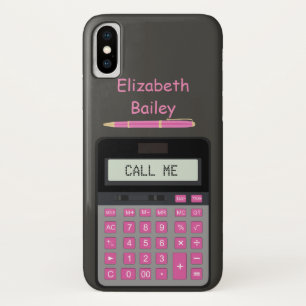 Capa Para iPhone Da Case-Mate Calculadora e Caneta