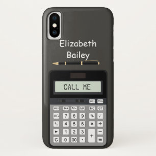 Capa Para iPhone Da Case-Mate Calculadora e Caneta