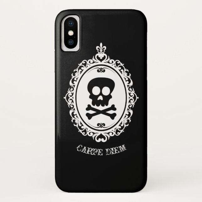 Capa Para iPhone, Case-Mate Cameo do crânio (Verso)