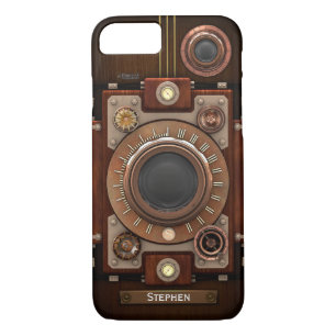 Capa Para iPhone Da Case-Mate Câmera #1C de Steampunk do vintage