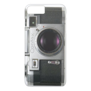 Capa iPhone 8 Plus/7 Plus Câmera de Contax do vintage