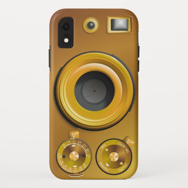 Capa Para iPhone, Case-Mate Câmera Steampunk (Verso)