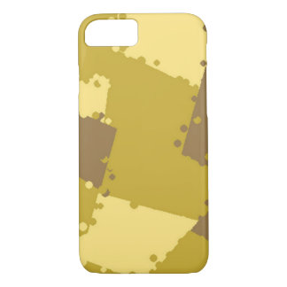 Capa iPhone 8/7 Camo do Deserto do ouro