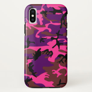 Capa Para iPhone Da Case-Mate Camo rosa quente
