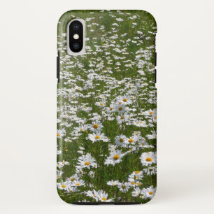 Capa Para iPhone Da Case-Mate Campo de flores silvestres do Alasca da Daisies