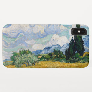 Capa Para iPhone XS Max Campo de trigo com Cypress iPhone 5 Case