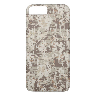 Capa iPhone 8 Plus/7 Plus Camuflagem Digital do Estilo do Deserto