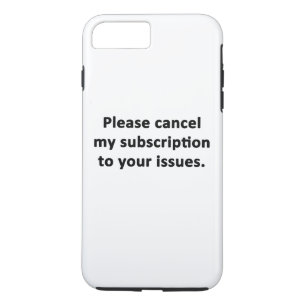 Capa Para iPhone Da Case-Mate Cancele minha assinatura dos seus problemas