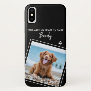 Capa Para iPhone Da Case-Mate Cão Preto Preto Moderno de Fotografia Personaliza