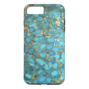 Capa iPhone 8 Plus/7 Plus "Capa de telefone azul turquesa"