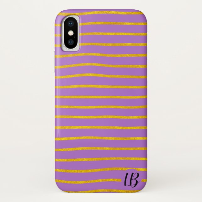Capa Para iPhone, Case-Mate Capa de telefone Personalizada com tiras de Folha  (Verso)