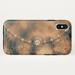 Capa Para iPhone Da Case-Mate Caramelo e castanho chocolate
