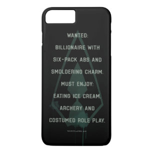 Capa iPhone 8 Plus/7 Plus Cargo querido da seta da seta   paródia verde