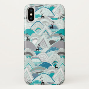 Capa Para iPhone Da Case-Mate caribou montanhas azul