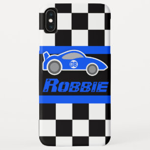 Capa Para iPhone Da Case-Mate Carro de esporte azul para crianças