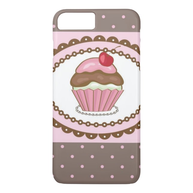 Capa Para iPhone, Case-Mate Cartão de aniversário com cupcake (Verso)