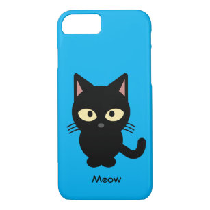Capa Para iPhone Da Case-Mate Cartografia de miado de gato preto