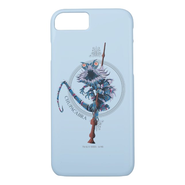 Capa Para iPhone, Case-Mate Cartoon Chupacabra & Elder Wand (Verso)