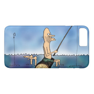 Capa Para iPhone Da Case-Mate Cartoon de Pesca do Dia Estranho