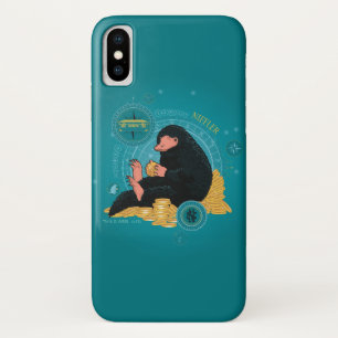 Capa Para iPhone Da Case-Mate Cartoon NIFFLER™ com moedas Douradas