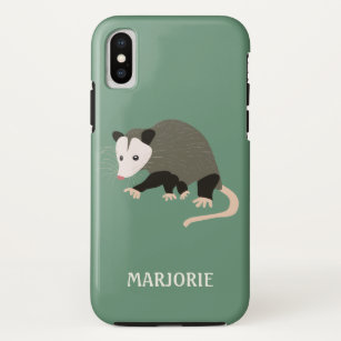 Capa Para iPhone Da Case-Mate Cartoon verde-claro personalizado Possum