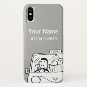 Capa Para iPhone Da Case-Mate Cartum Tema Táxi