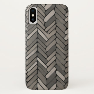 Capa Para iPhone Da Case-Mate Carvões e Cinzas Geométricas Elegantes de ossos