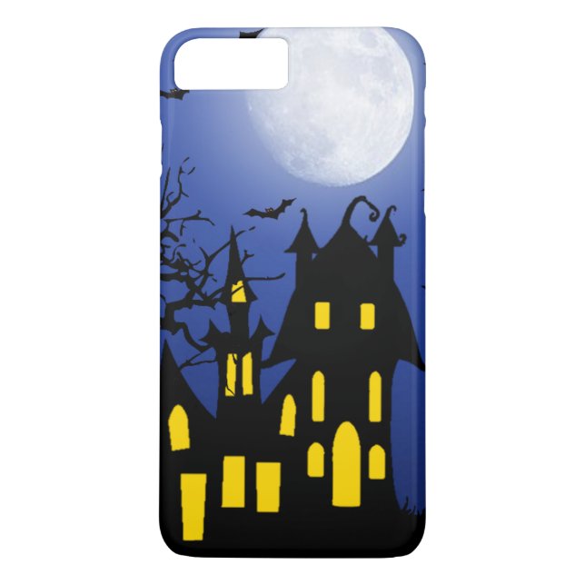 Capa Para iPhone, Case-Mate Casa assombrada em uma noite assustador (Verso)