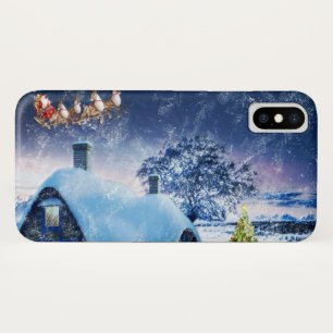 Capa Para iPhone Da Case-Mate Casa de Natal e Papais noeis