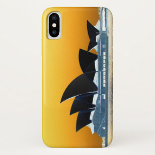 Capa Para iPhone X casa de ópera sydney invertida