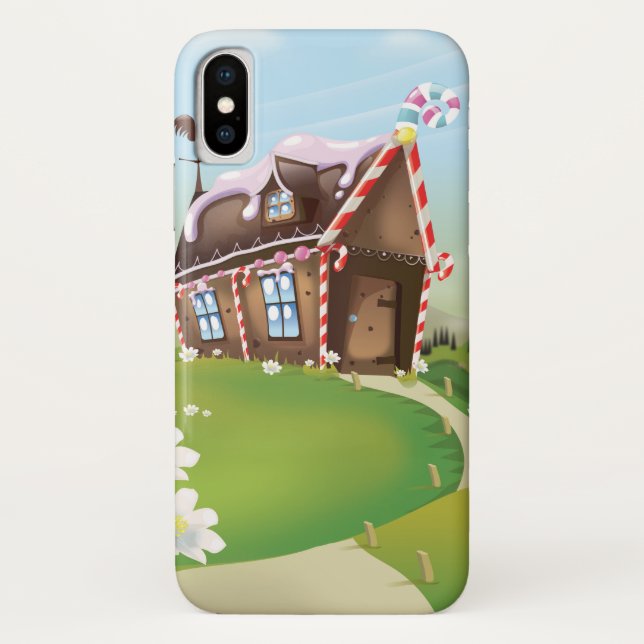 Capa Para iPhone, Case-Mate Casa de pão-de-gengibre (Verso)