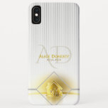 Capa Para iPhone Da Case-Mate Casa familiar perfeita profissional do corretor de<br><div class="desc">Caixa dourada gráfica profissional do tom para alguns mediador imobiliário/corretor de imóveis com design home.</div>