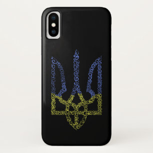 Capa Para iPhone Da Case-Mate Casaco da Ucrânia do modelo espiral tridente de ar