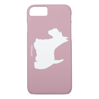 Capa Para iPhone Da Case-Mate Casamento de Terrier Rosa Escocês
