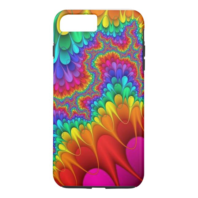 Capa Para iPhone, Case-Mate Case-iPhone 7 Plus/Abstrato Neon (Verso)
