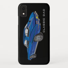 Case mate Classic 63 Blue Corvette Smartphone