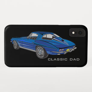 Capa Para iPhone Da Case-Mate Case mate Classic 63 Blue Corvette Smartphone